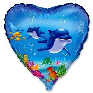 Дельфины на сердце 1645 фото