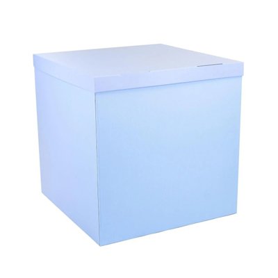 Голубая коробка для шаров 2070 фото