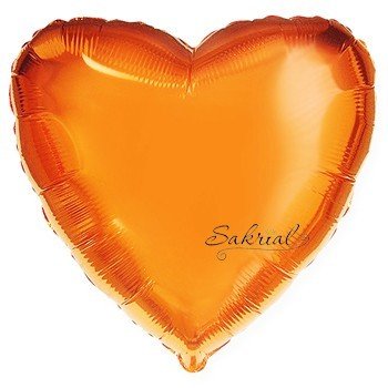 Сердце «Оранжевое» 1595 фото