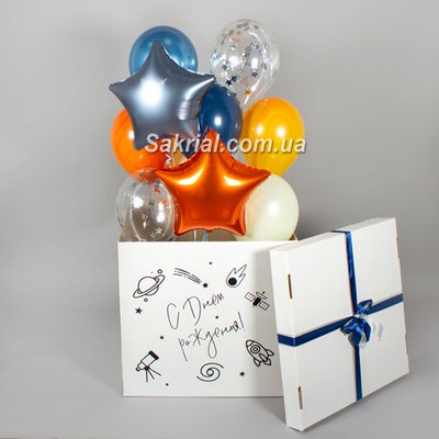 Коробка с шарами №37 2056 фото