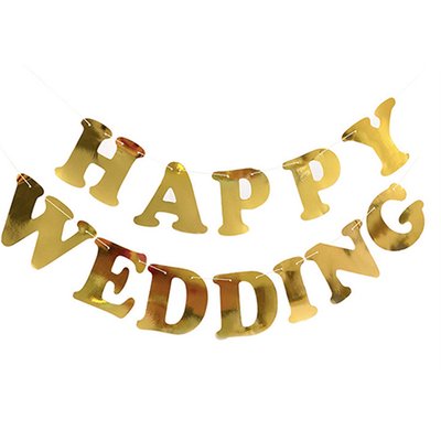 Гирлянда "Happy Wedding" 2788 фото