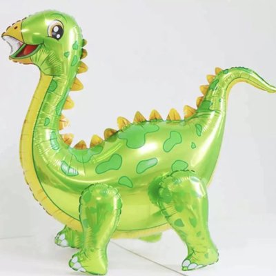 Шар 3D Динозавр зеленый (воздух) 2310 фото