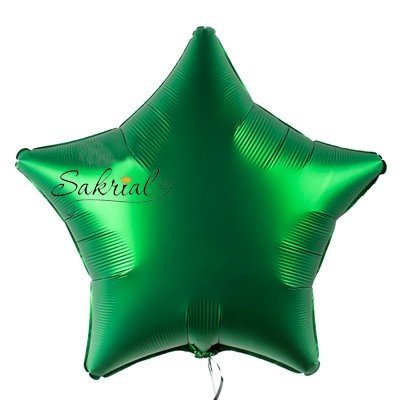 Звезда Сатин «Зеленая» 1609 фото
