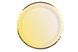 Тарілки жовті з золотом круглі 153494 фото 1
