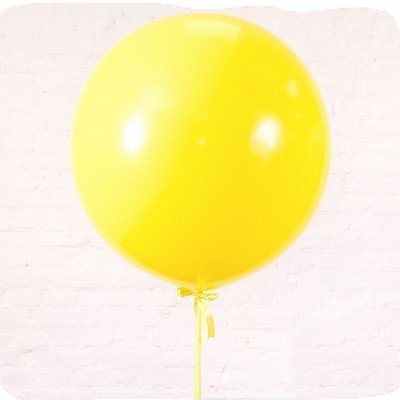 Большой жёлтый шар 1305 фото