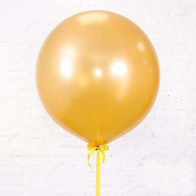 Большой золотой шар 1304 фото