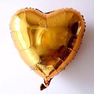 Сердце «Золото» 2148 фото